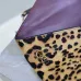 SAINT LAURENT Cassandra Envelope Shoulder Bag – Leopard-Print Calf Hair with Gold YSL Logo #A58764
