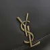 SAINT LAURENT Kaia Small Saddle Bag Set – Brown Croc-Embossed &amp; Black Smooth Leather with Gold YSL Logo #A58765