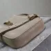SAINT LAURENT Le 5 à 7 Small Bucket Bag – Taupe Suede Leather with Gold YSL Logo (Adjustable Crossbody Strap) #A58767