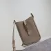 SAINT LAURENT Le 5 à 7 Small Bucket Bag – Taupe Suede Leather with Gold YSL Logo (Adjustable Crossbody Strap) #A58767