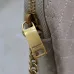 SAINT LAURENT Le 5 à 7 Small Bucket Bag – Taupe Suede Leather with Gold YSL Logo (Adjustable Crossbody Strap) #A58768