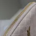 SAINT LAURENT Le 5 à 7 Small Bucket Bag – Taupe Suede Leather with Gold YSL Logo (Adjustable Crossbody Strap) #A58768