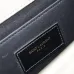 SAINT LAURENT Loulou Small Envelope Crossbody Bag – Dusty Beige Suede with Mixed-Quilt Stitching &amp; Gold YSL Logo (Detachable Chain Strap) #A58777