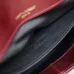 Saint Laurent Envelope Chain Clutch (841702) - Convertible Strap, Soft Leather, 35×22×3cm #A59991