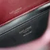 Saint Laurent LE Envelope Clutch (769307) - Red Date Gold, Soft Sheepskin, 29.5×18×4.5cm #A59995