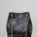 Saint Laurent Niki Crinkled Leather Tote (862295) - Logo Detail, Adjustable Strap, 25×30×8-12cm #A59988