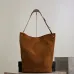 Saint Laurent Niki Suede Bucket Bag (844346) - CASSANDRE Stitching, Soft Silhouette, 33×16×40cm #A59990