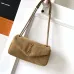 YSL CALYPSO Suede Chain Shoulder Bag, 26 x 14 x 7 cm #A63200