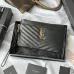 YSL Caviar Leather Zip Clutch Pouch 423297 W23xH13cm #A67164