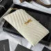 YSL Caviar Leather Zip Clutch Pouch 423297 W23xH13cm #A67164