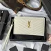 YSL Caviar Leather Zip Clutch Pouch 423297 W23xH13cm #A67164