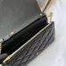 YSL Quilted Leather Becky Chain Bag 871149 W20xH13xD5cm #A67163