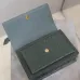 YSL Uptown Gold Snakeskin Clutch, 27 x 16 x 2 cm #A63203