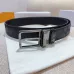 BALLY AAA+ belts Luxury Leather Belts Smooth Buckle Designer Belt width:3.4cm #A54015
