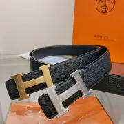 HERMES AAA+ Belts Luxury Design Fashion Original leather  Genuine packaging width:3.8cm #A53978