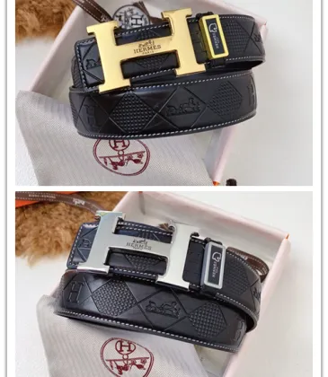 Hermes H Buckle Leather Belt 3.8 cm #A45674 Hermes H Buckle Leather Belt 3.8 cm #A45674