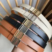 Loewe Leather Belts Luxury Design Fashion Original leather Genuine packaging width:2.8cm #A53998 Loewe Leather Belts Luxury Design Fashion Original leather Genuine packaging width:2.8cm #A53998