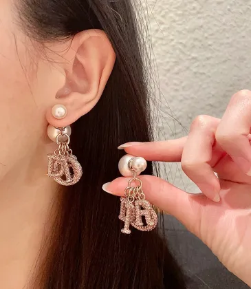 D-ior Tribales Gradient Logo Earrings #A50089 D-ior Tribales Gradient Logo Earrings #A50089