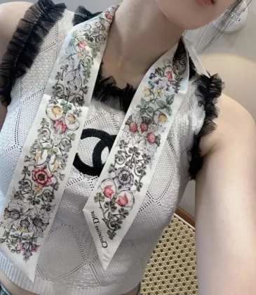D-ior Scarf Small scarf decorate the bag scarf strap #A48624