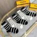 High socks  super classic featuring  double F logo  cotton  breathable and comfortable. #A59246