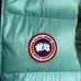 Canada Goose Black logo Cypress Puffer Series Fitted Solid Color Glossy High Neck Sleeveless Windproof Down Jacket #A57852