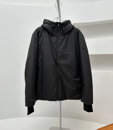 Moncler New High - Quality Black Hooded Down Jacket #A54557 Moncler New High - Quality Black Hooded Down Jacket #A54557