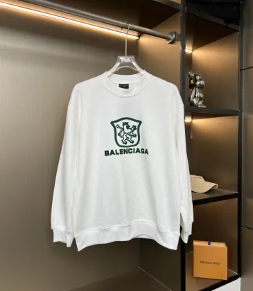 Balenciaga Hoodies for Men Black/White #A54482 Balenciaga Hoodies for Men Black/White #A54482