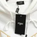 Fendi Hoodies for MEN Black/White 420g #A54507