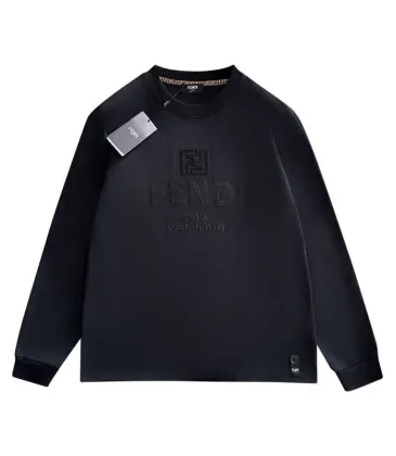 Fendi Hoodies for MEN Black/White #A54626