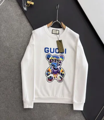 Casual  Sweatshirt with Distinctive Bear Design #A45579