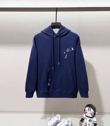  Hoodies for MEN Blue/White #A54728