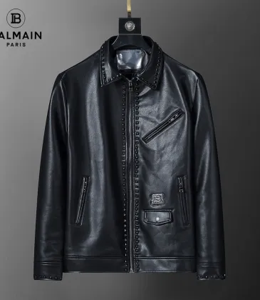 Balmain Leather Jackets for Men #A42435 Balmain Leather Jackets for Men #A42435