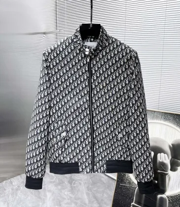 D-ior jackets for men D-ior Jakke Hvid Og Sort - DeluxeSide #A53762