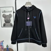 Prada Jackets for MEN Black #A54471