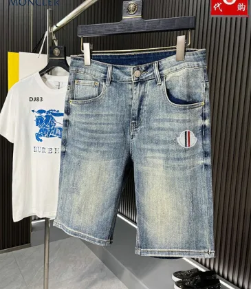 Moncler denim shorts  for men #A66512