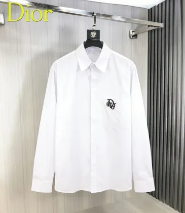 Dior shirts for Dior Long-Sleeved Shirts for men #A63250 Dior shirts for Dior Long-Sleeved Shirts for men #A63250