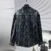 D-ior shirts for D-ior Long-Sleeved Shirts for men Black/Blue #A53761
