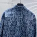 D-ior shirts for D-ior Long-Sleeved Shirts for men Black/Blue #A53761