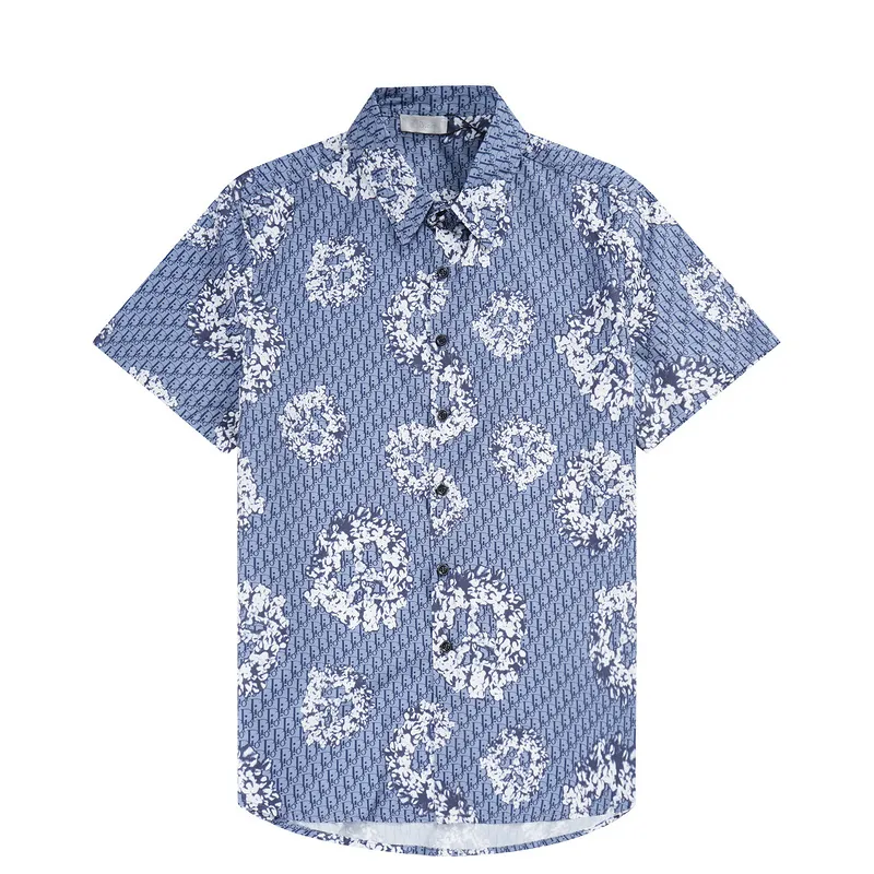 D-ior shirts for D-ior Short-sleeved shirts for men #A28675