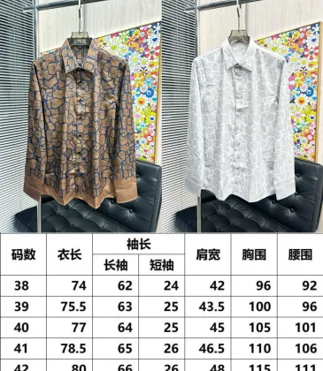 HERMES shirts for HERMES long sleeved shirts for men #A58479 HERMES shirts for HERMES long sleeved shirts for men #A58479