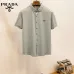 Prada Shirts for Prada Short-Sleeved Shirts For Men #A61462