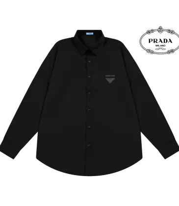 Prada Shirts for Prada long-sleeved shirts for men #A66904