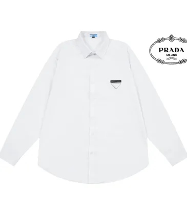 Prada Shirts for Prada long-sleeved shirts for men #A66905