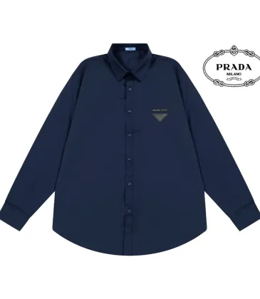 Prada Shirts for Prada long-sleeved shirts for men #A66906