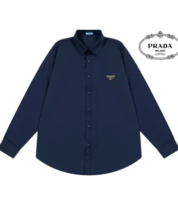 Prada Shirts for Prada long-sleeved shirts for men #A66908