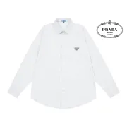 Prada Shirts for Prada long-sleeved shirts for men #A66909