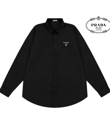 Prada Shirts for Prada long-sleeved shirts for men #A66910