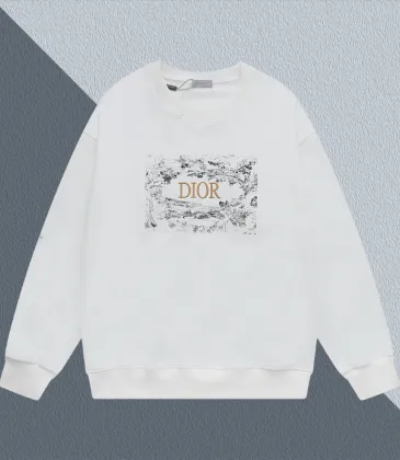 D-ior White/Black Sweatshirt With Artistic Landscape Print And Gold Logo For Luxury Casual Wear #A54277 D-ior White/Black Sweatshirt With Artistic Landscape Print And Gold Logo For Luxury Casual Wear #A54277