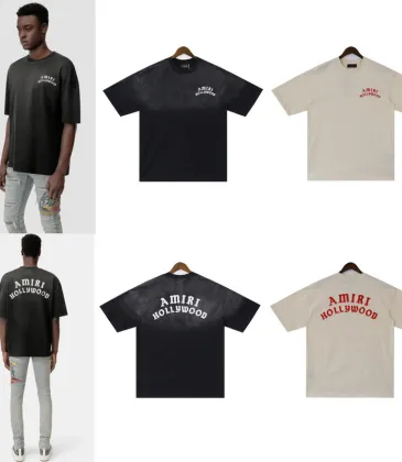 AMIRI Black/White 'AMIRI Hollywood' T-shirt Amiri #A53433 AMIRI Black/White 'AMIRI Hollywood' T-shirt Amiri #A53433