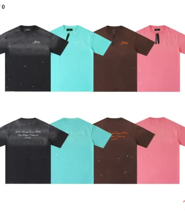 AMIRI Design Studio T-shirt Brown/Blue/Black/Red #A53790 AMIRI Design Studio T-shirt Brown/Blue/Black/Red #A53790